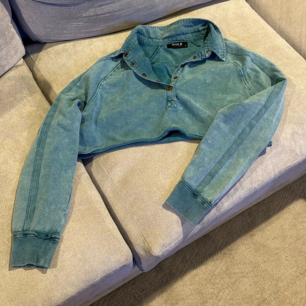 Chic by Ally B Cropped Sweatshirt